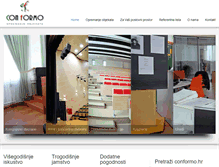 Tablet Screenshot of conformo.hr